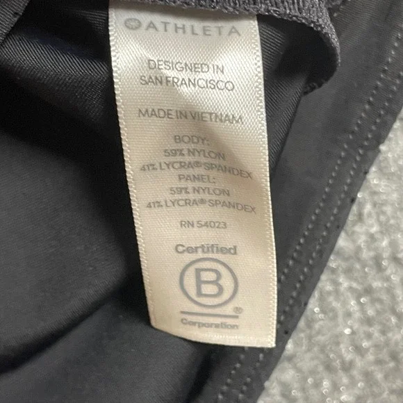 New Athleta Pacifica II Coverup Hooded Long Sleeve Black Sun Protection Size S - Picture 7 of 11